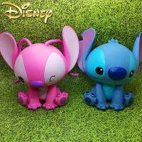 Hot Stitch Angel กระปุกออมสินการ์ตูนอะนิเมะโมเดลพีวีซีกล่องใส่เงินตุ๊กตาน่ารักตกแต่งของสะสม Ks ของเล่นของขวัญวันคริสต์มาส