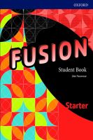 Bundanjai (หนังสือเรียนภาษาอังกฤษ Oxford) Fusion Starter Student Book (P)