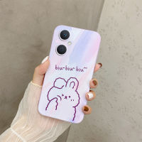 เคส7Z OPPO Reno 5G กระต่ายน่ารักการ์ตูนหมีน่ารักพร้อมฝาครอบโทรศัพท์ลายการ์ตูนน่ารักข้าง OPPO Reno เคสนิ่ม TPU 7Z