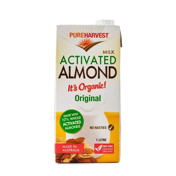 Pure Harvest Organic Original Almond Milk 1L Lazada PH