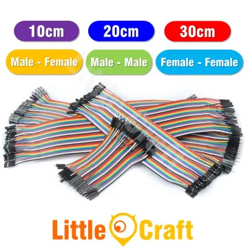 10CM 20CM 30CM Male to Male Female to Female 40Pin Jumper Wire 40