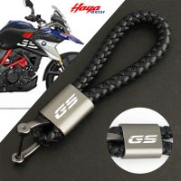 2022ใหม่สำหรับ R1200GS R1250GS ของ BMW GS F800GS F650GS G310GS รถจักรยานยนต์กุญแจโลหะกุญแจพวงกุญแจเชือกถักโลโก้ GS