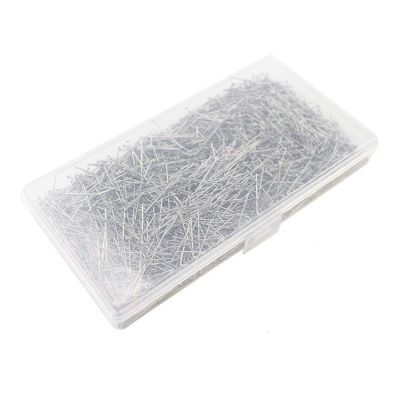 2000 Pieces Sewing Pins Head Pins Fine Satin Pin Straight for Dressmaker Jewelry Craft Sewing Projects(1Inch)
