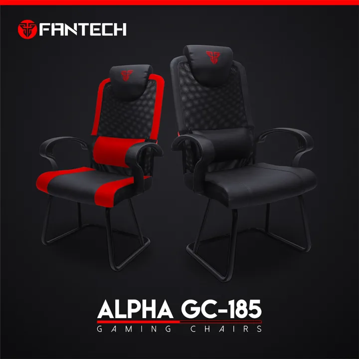 ORIGINAL Fantech GC 185 ALPHA GAMING CHAIRS GC-185 top of the line Durable Simple yet comfortable gaming chair, suitable for home user/internet cafe users to provide maximum comfort during your gaming session GC-185