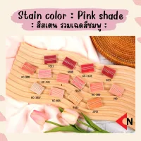 (PINK SHADE) CERAMIC STAINS COLORS สีสเตน รวมเฉดสีชมพู สีเคลือบเซรามิค ขนาดบรรจุ 100 กรัม/ขวด