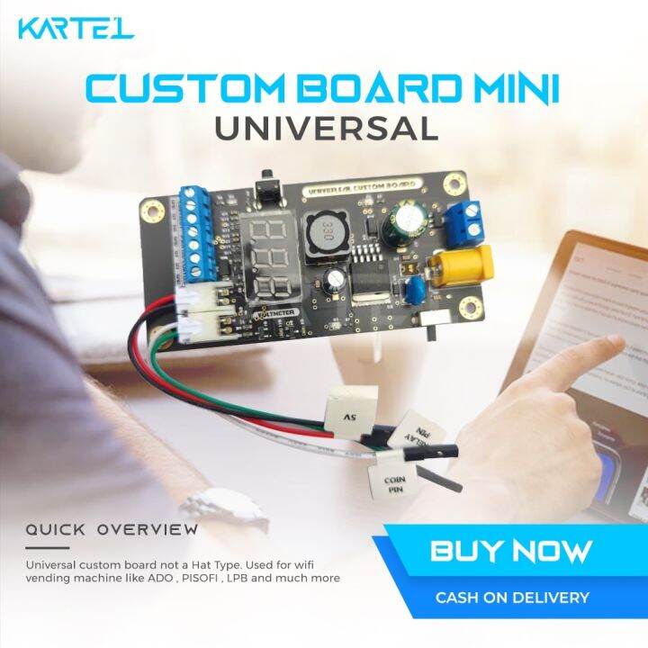 UNIVERSAL CUSTOM BOARD MINI (UCB MINI) for Piso WiFi Vendo Machine ADO PISOFI LPB Lazada PH