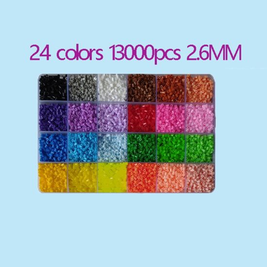 2.6mm/10000pcs bag Mini Perler Hama Beads Iron Magnetic Beads for