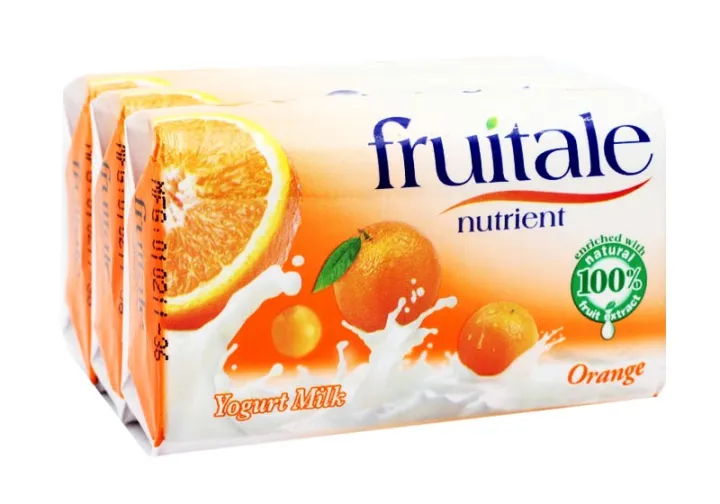 Fruitale Soap Juicy Orange 80gm*3