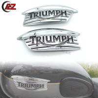 ACZ มอเตอร์ไซค์รูปลอกตรารถยนต์3มิติโลโก้สติ๊กเกอร์ถังน้ำมันสำหรับ Triumph Boneville T100 T120 T140 650 750 Scrambler Thruxton 900