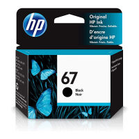 HP หมึกอิงค์เจ็ท 67 BLACK CARTRIDGE