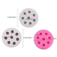 Sirola แม่พิมพ์เทียนซิลิคอน3มิติ,แม่พิมพ์ทำสบู่ราสเบอร์รี่สตรอเบอร์รี่ขนาดเล็กแม่พิมพ์ละลายเทียน