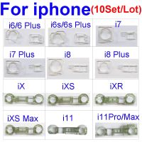 10set / lot ด้านหน้า กล้อง พร็อกซิมิตีเซนเซอร์ ที่ยึดแหวนพลาสติกสําหรับ iPhone 11 Pro Max X XR XS 6 6S 7 8 Plus 5 5S 5C 4 4s