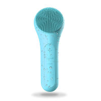 Silicon Electric Face Cleansing Device Silicone Facial Cleansing Brush Facial Skin Cleaner Vibration Deep Pore Cleaning Brush