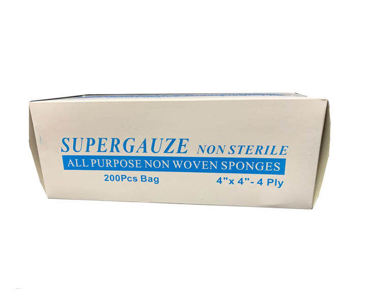 Super Gauze All Purpose Non Woven Sponge Facial Wipe Lazada