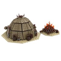 LEGO Space Wars Movie Animal Tusken Raider Urtya Tent - Campfire/ Village on Tatooine Model Building Blocks Toys for Children Gifts