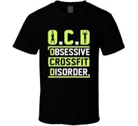 Obsessive Cross Fit Disorder Funny T-Shirt Gym Tee Kettle Bell 2019 Men T Shirt Fashion Cool Summer Street Wear T Shirt S-4XL-5XL-6XL