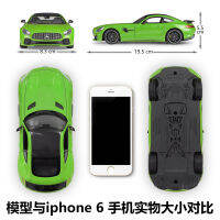 WELLY威利1:24奔驰AMG GT R跑车仿真合金汽车模型收藏摆件