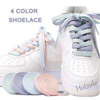 【hot sale】❖✁☁ D18 1Pair Flats Shoelace For Shoelaces Off Sneaker White Shoes Lace For Women and Men Shoelace 4 Colors