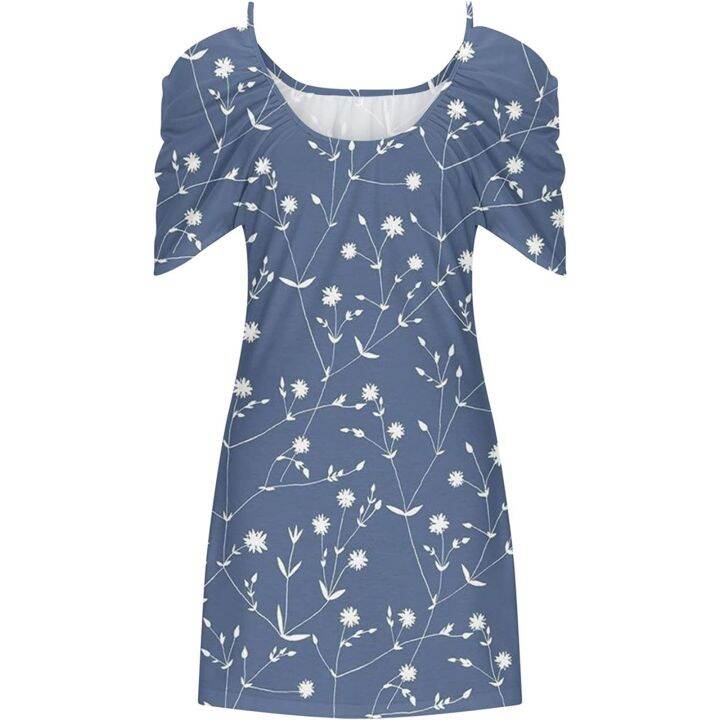 crew-neck-cold-shoulder-female-dress-for-women-outfits-summer-floral-printed-straps-swing-dress-holiday-beach-cover-up-dresses