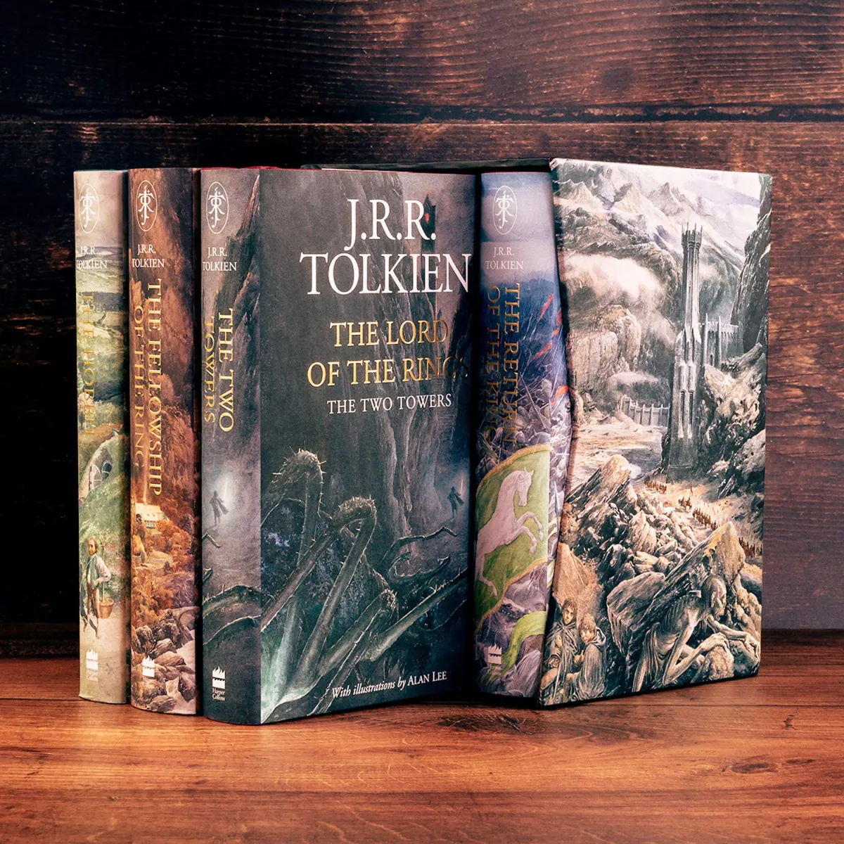Sách The Hobbit & The Lord of the Rings Boxed Set Hardcover – Illustrated |  