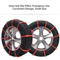 10pcs Car Snow Chain Car Winter Tire Wheels Snow Chains Snow Tire Anti-skid Chains Winter Outdoor Emergency Chain For Safety