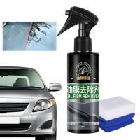 Car Windshield Oil Film Cleaner Auto Windshield Cleaner Windshield Cleaner Car Glass Cleaner 150ml Glass Oil Film Remover Eliminates Water Spots Restore Glass Clarity friendly