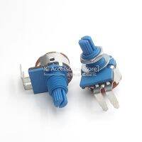 5PCS Potentiometer With Switch B500K B504 Speed Regulating Dimming Lamp Board With 2-leg Bent Leg And Nut Washer