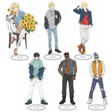 Anime BANANA FISH Ash Lynx Okumura Eiji Acrylic Stand Figure