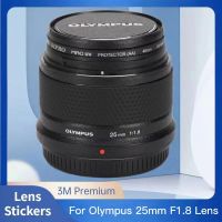 สำหรับ Olympus 25มิลลิเมตร F1.8รูปลอกผิวไวนิลห่อฟิล์มกล้องเลนส์ร่างกายป้องกันสติ๊กเกอร์ป้องกันเสื้อ M.zuiko ดิจิตอล25 1.8 F 1.8