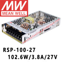 หมายถึงดี RSP-100-27 Meanwell 27VDC 3.8A 102.6W เอาท์พุทเดียวกับ PFC ฟังก์ชั่นแหล่งจ่ายไฟร้านค้าออนไลน์