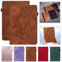 Embossed Flower Flip Cover For Capa Kindle 11th Generation 2022 Case c2v2l3 Wallet Ebook Cover For Funda Kindle 2022 Case 6 inchCases Covers