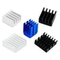 เครื่องพิมพ์ 3D 5 ชิ้น / ล็อตสําหรับ Raspberry Pi Heat Sink A4988 ชิปอลูมิเนียมฮีทซิงค์หม้อน้ําชุดระบายความร้อนสําหรับ Raspberry Pi