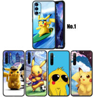 WA12 Cartoon Pikachu อ่อนนุ่ม Fashion ซิลิโคน Trend Phone เคสโทรศัพท์ ปก หรับ OPPO A15 A15S A16 A16S A54S A53 A32 A53S A55 A56 A54 A76 A8 A31 A92 A72 A52 A92S A93 A94 A96 A77 A57 A17 R9 R9S F1 Plus