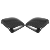 for Nissan NV200 Evalia 2010 - 2018 ABS Rear View Mirror Decoration Cover Car Styling Stickers 2PCS Carbon Fiber Color