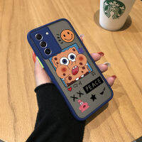 เคสโทรศัพท์ Infinix Note 12 Pro 5G Samsung Galaxy S21 FE 5G เคสโทรศัพท์การ์ตูน (สพันชบ็อบสแควร์แพนท์) สัตว์น่ารักขอบนิ่มมีน้ำค้างแข็งโปร่งใสเคสแข็งเด็กหญิงเด็กชายปกป้องกล้องคลุมทั้งหมด