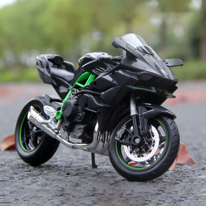 maisto-112คาวาซากินินจา-h2r-die-cast-รถจักรยานยนต์รุ่นรถของเล่นคอลเลกชัน-autobike-shork-absorber-ปิดถนน-autocycle-ของเล่น