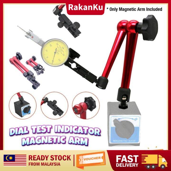 Magnetic Base Dial Indicator | 12t Switch - Gauges
