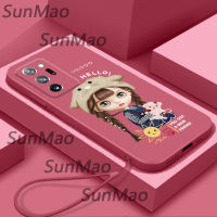 เคสโทรศัพท์ Samsung Note 20 Ultra ซิลิโคนอ่อนนุ่มปกหมวกออกแบบปกสำหรับสาว