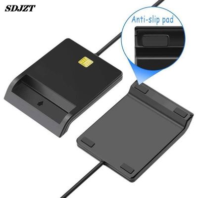 【CW】 USB Card Reader Bank IC/ID EMV card for Windows 7 8 10 Linux USB-CCID ISO 7816