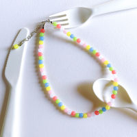 สร้อยคอ Candy Beads Necklace Handmade by Ms.July Store