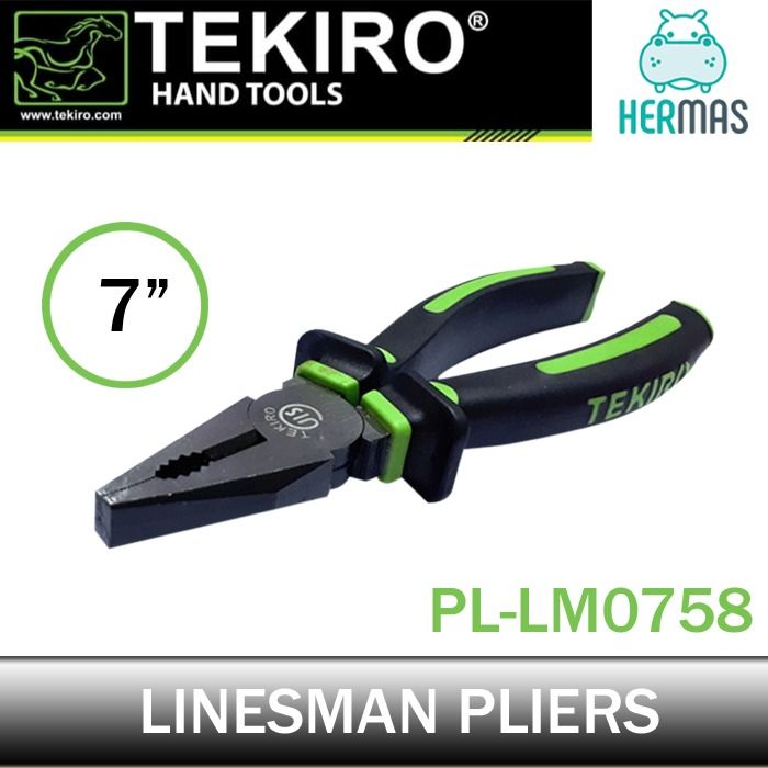 Tekiro Pl Lm0758 7 Linesman Pliers Lazada