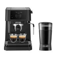 DeLonghi ชุดเครื่องชงกาแฟ Stilosa รุ่น EC230.BK + เครื่องบดเมล็ดกาแฟ KG200