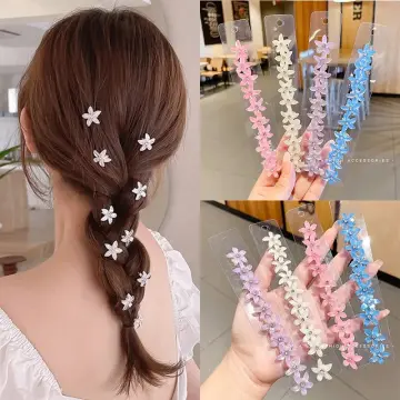  FRCOLOR 5pcs hairpin hair jewels for women hair gems for women  hair accessory for women korean hair accessories women's hair clips hair  pins for women Miss South Korea pearl 
