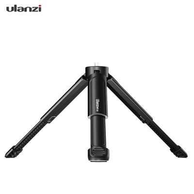 Ulanzi ขาตั้งกล้องเล็กๆ Mt-14สำหรับถ่ายภาพตั้งโต๊ะแบบยืดได้1/4นิ้วแหวนยึดสกรูแบบยืน Vlog พร้อมขาตั้งกล้องแบบมือถือ