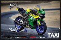 สติ๊กเกอร์แต่งลายรถ YAMAHA YZF R15 V.2 2018-2020 ลาย TAXI Thailand