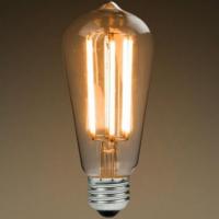 E27 LED Filament Light Bulb Lamp 4W Vintage Retro Edison Style Warm White 2700K (Intl) เเพ็ค3