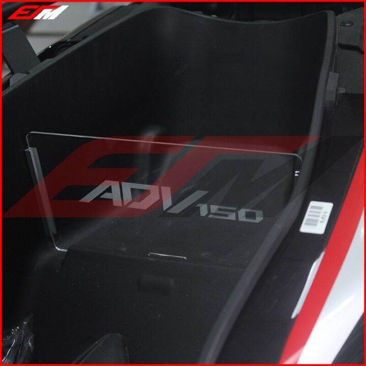 For ADV150 19 20 ADV 150 2021 2022 Compartment partition placed