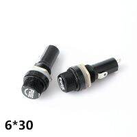 【Hot-Selling】 Lucky Hub 5ชิ้นที่ใส่ฟิวส์เต้าเสียบประกันภัย3AG 6X30สำหรับ6*30แผงฟิวส์6x30mm ยึดฟิวส์