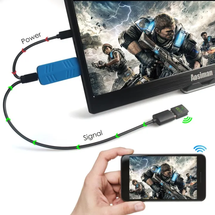 Cell phone HDMI Wireless Display Dongle Wifi HDMI Adapter Connector
