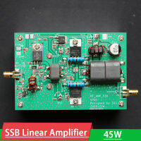 45วัตต์3-28เมกะเฮิร์ตซ์ SSB RF เครื่องขยายเสียงเชิงเส้นสำหรับรับส่งสัญญาณ HF วิทยุคลื่นสั้นวิทยุ AM FM CW แฮมคลื่นสั้น13.56เมกะเฮิร์ตซ์ RFID สัญญาณ